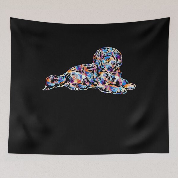 Item preview, Cool And Awesome Lhasa Apso Geometric designed and sold by UnknownArtistt.