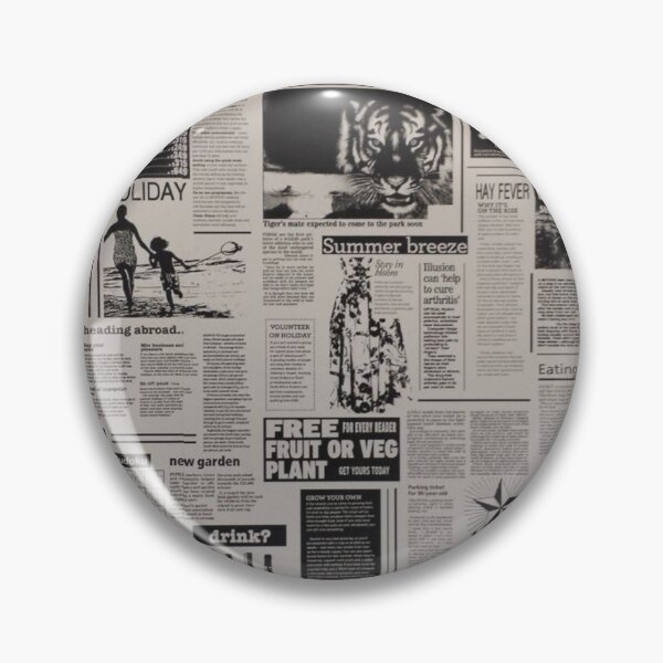 Item preview, Newspaper Print designed and sold by noiramcreates.