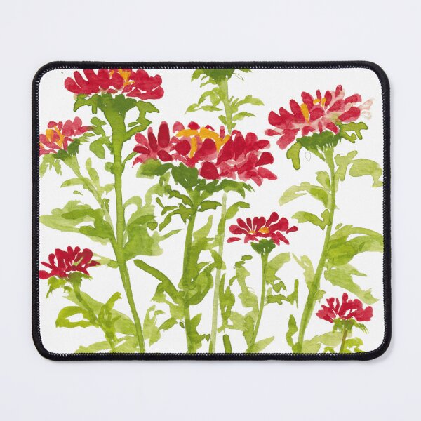 Item preview, Ruby Red Aster Flowers designed and sold by JRoseDesign.