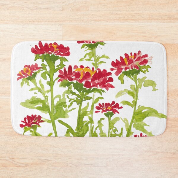 Item preview, Ruby Red Aster Flowers designed and sold by JRoseDesign.