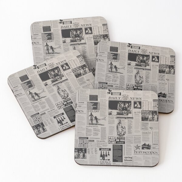 Item preview, Newspaper Print designed and sold by noiramcreates.