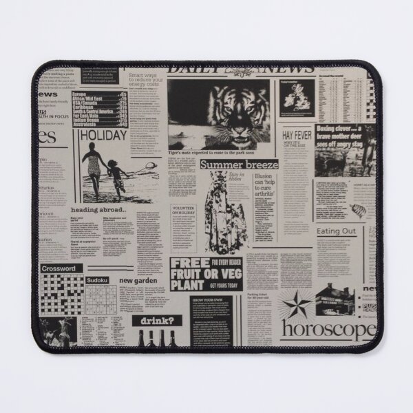 Item preview, Newspaper Print designed and sold by noiramcreates.