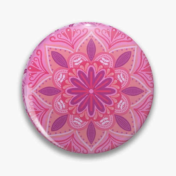 Item preview, Think Pink Mandala designed and sold by artylulu.