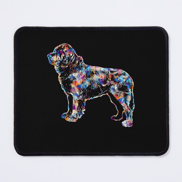 Item preview, Cool And Awesome Newfoundland Dog Geometric designed and sold by UnknownArtistt.