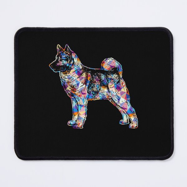 Item preview, Cool And Awesome Norwegian Elkhound Geometric designed and sold by UnknownArtistt.