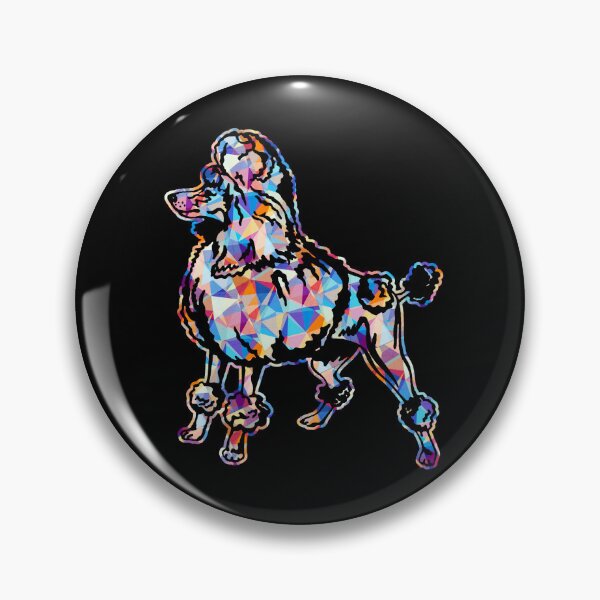 Item preview, Cool And Awesome Poodle Geometric designed and sold by UnknownArtistt.