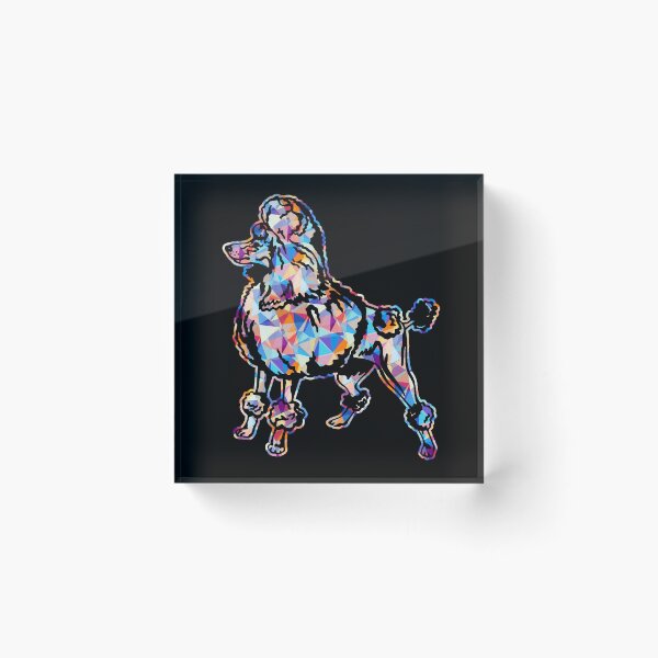 Item preview, Cool And Awesome Poodle Geometric designed and sold by UnknownArtistt.