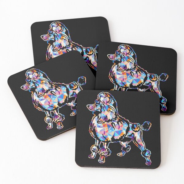 Item preview, Cool And Awesome Poodle Geometric designed and sold by UnknownArtistt.