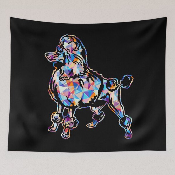 Item preview, Cool And Awesome Poodle Geometric designed and sold by UnknownArtistt.