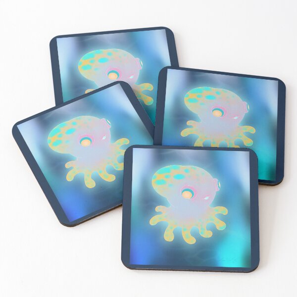 Item preview, Glowy Octopus designed and sold by ArtistiCranberi.