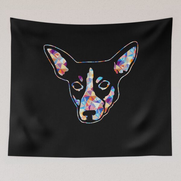 Item preview, Cool And Awesome Rat Terrier Geometric designed and sold by UnknownArtistt.
