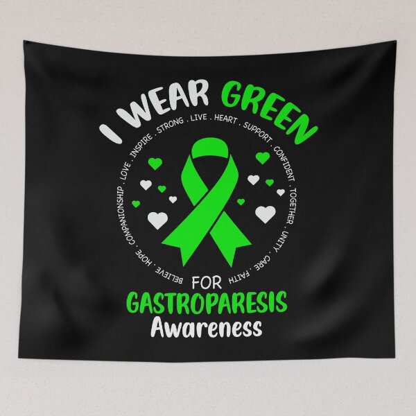 Item preview, Gastroparesis Awareness Month 2022  I Wear Green for Gastroparesis Awareness    designed and sold by OtiliaNikolaus.