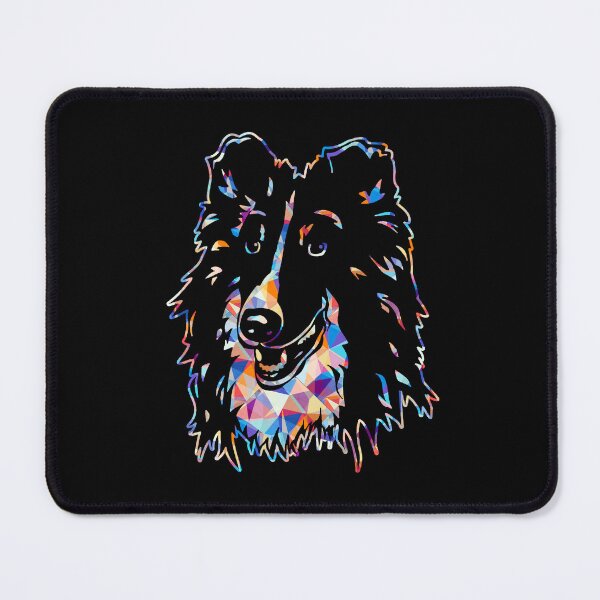 Item preview, Cool And Awesome Shetland Sheepdog Geometric designed and sold by UnknownArtistt.