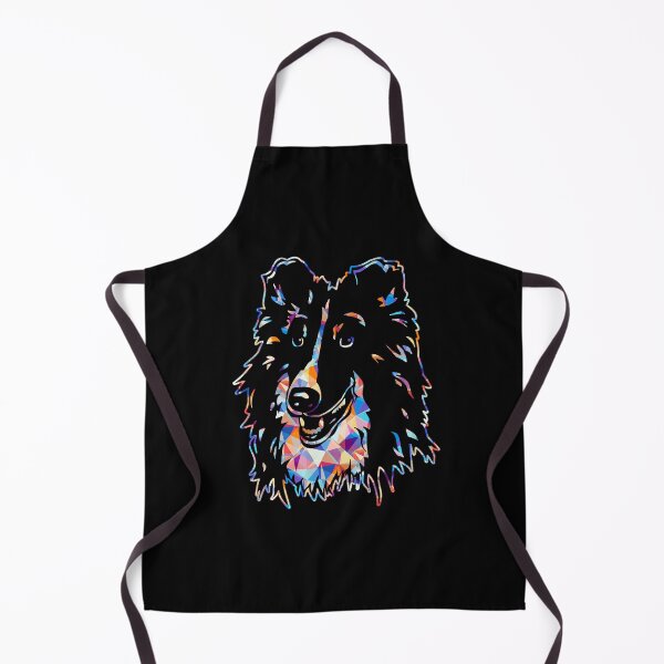 Item preview, Cool And Awesome Shetland Sheepdog Geometric designed and sold by UnknownArtistt.