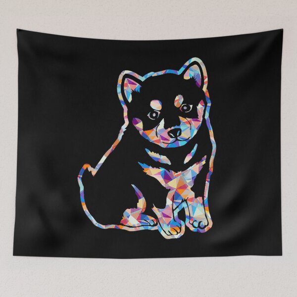 Item preview, Cool And Awesome Shiba Inu Geometric designed and sold by UnknownArtistt.