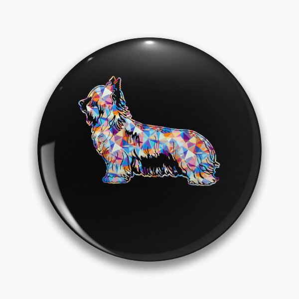 Item preview, Cool And Awesome Silky Terrier Geometric designed and sold by UnknownArtistt.