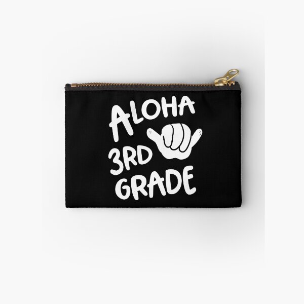 Item preview, Aloha 3rd Grade Back To School Hawaii Shaka designed and sold by Delightfully Cynical.