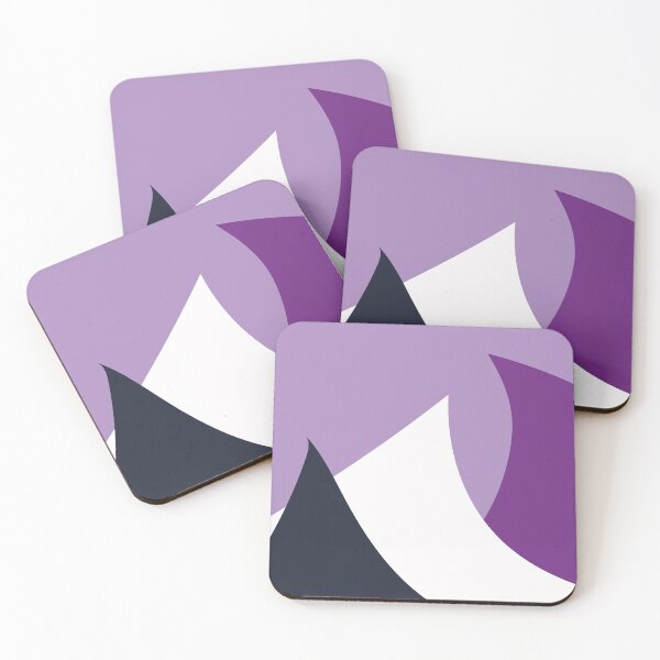 Item preview, Violet Peak Mountains Vector Abstract Pattern designed and sold by nelloryn.