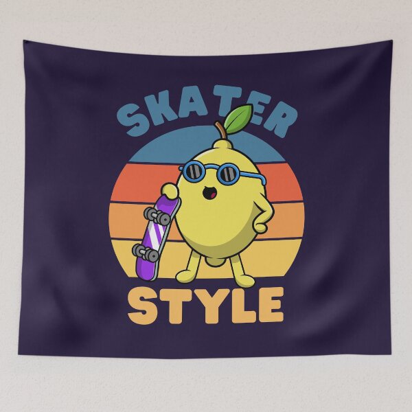 Item preview, | Lemon Loves Skating | Skater Style | designed and sold by Keep Smiling.