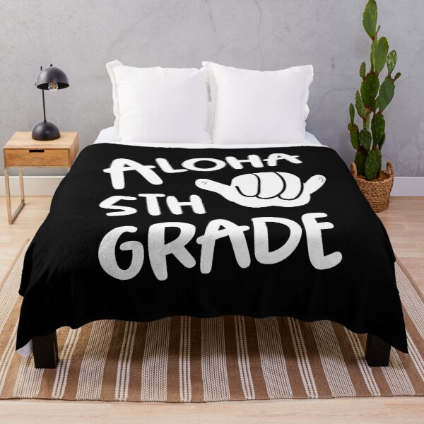 Item preview, Aloha 5th Grade Back To School Hawaii Shaka designed and sold by Delightfully Cynical.