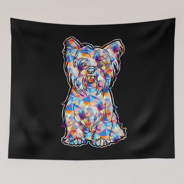 Item preview, Cool And Awesome Yorkie Geometric designed and sold by UnknownArtistt.