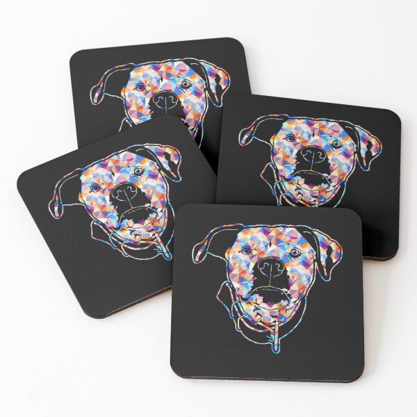 Item preview, Cool And Awesome American Bulldog Geometric designed and sold by UnknownArtistt.