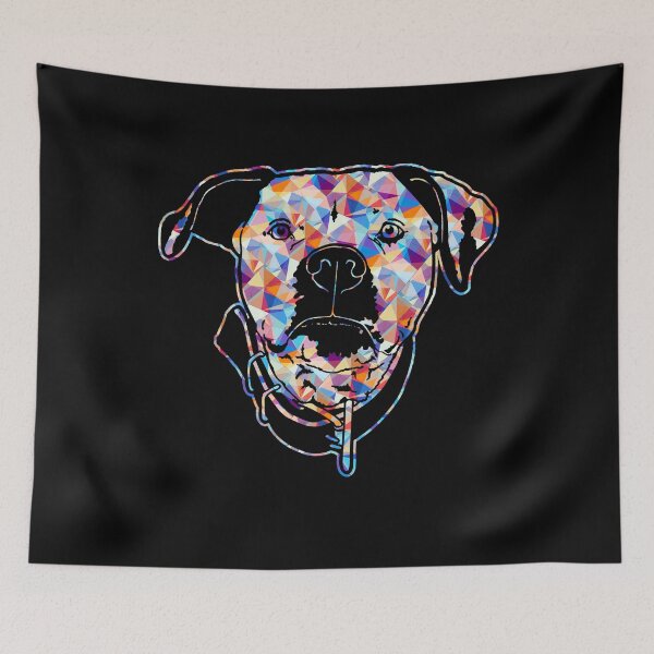 Item preview, Cool And Awesome American Bulldog Geometric designed and sold by UnknownArtistt.