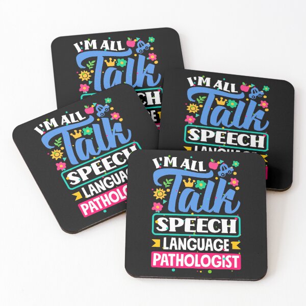 Item preview, Speech Language Pathologist Speech Therapist Im All Talk Pun designed and sold by ShopTheStyle.