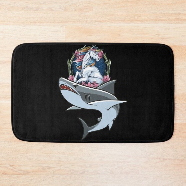 Item preview, tiburón montando unicornio - tiburón unicornio designed and sold by HStudioPrints.