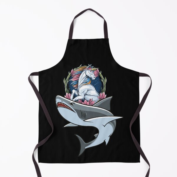 Item preview, tiburón montando unicornio - tiburón unicornio designed and sold by HStudioPrints.