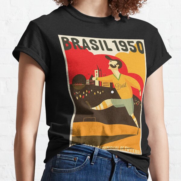 Brazil 1950 World Cup Emblem T-Shirt, Shop online