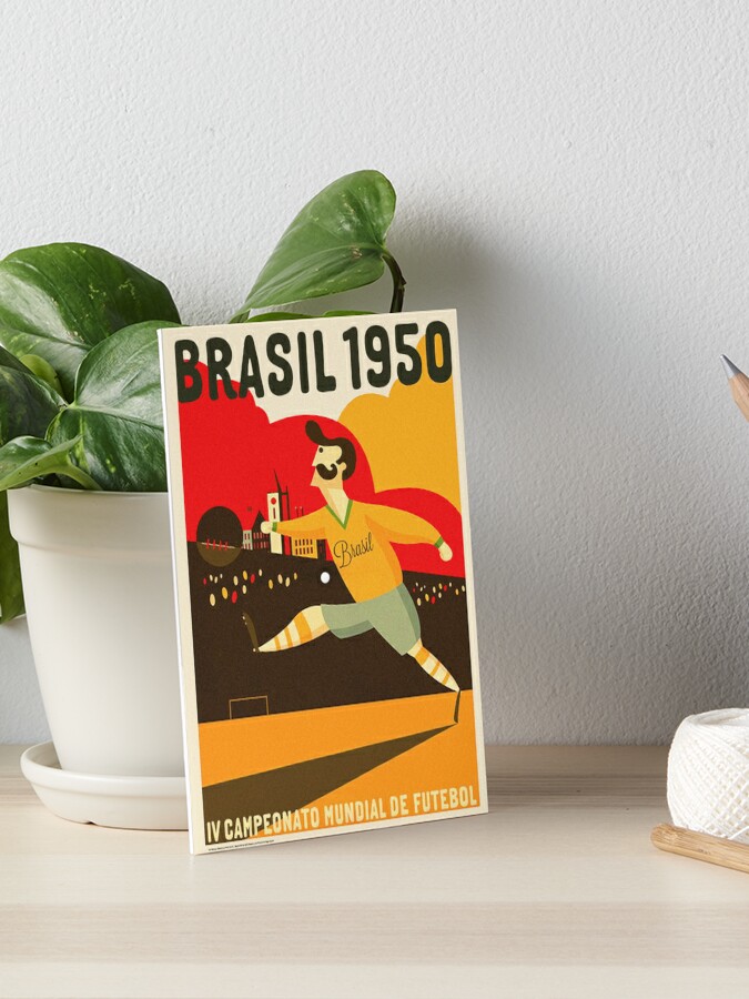 Brasil 1950 World Cup | Art Board Print