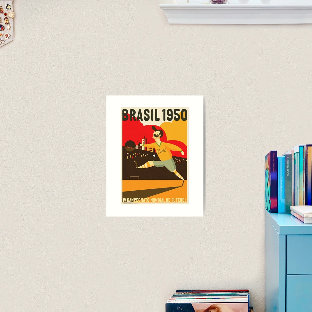 Brasil 1950 World Cup | Art Board Print