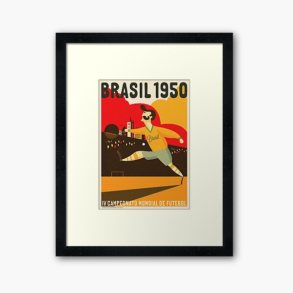 Brasil 1950 World Cup Photographic Print for Sale by Confusion101