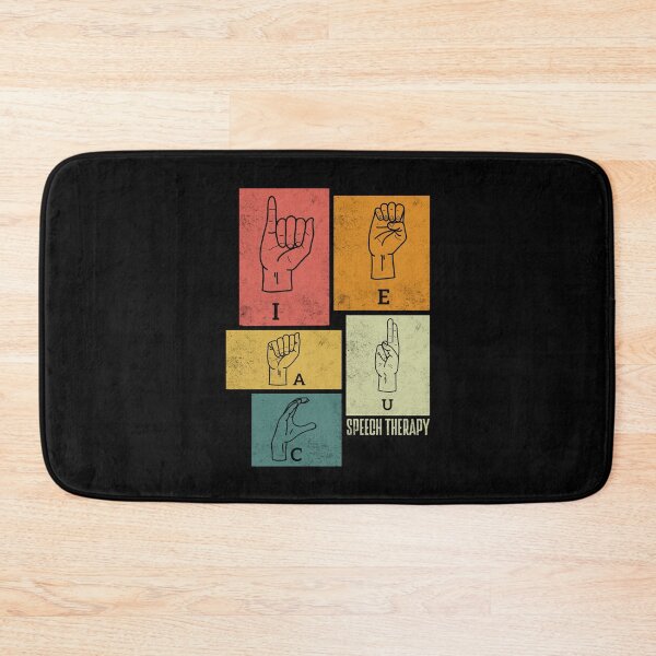 Item preview, Speech Language Pathologist Speech Therapy ASL Chart designed and sold by ShopTheStyle.
