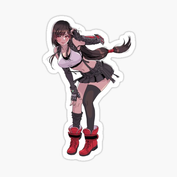 Item preview, Final Fantasy Tifa Lockhart Kawaii designed and sold by AnimeshopU4.