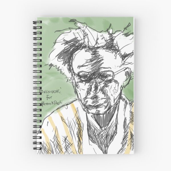 Item preview, Charles Bukowski for Breakfast designed and sold by GGSGetGoodStuff.