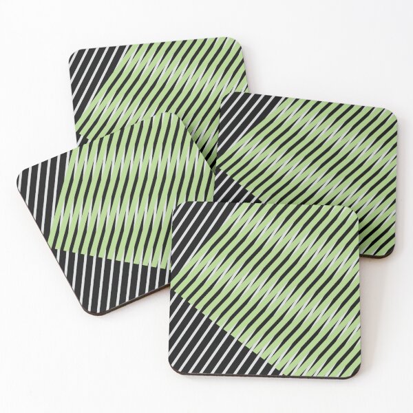 Item preview, green stripes, striped pattern designed and sold by zzzozzo.