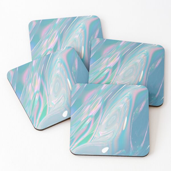 Item preview, Gradient Blue Holographic Texture designed and sold by noiramcreates.
