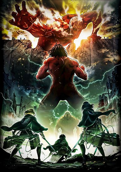 "shingeki no kyojin 2" Posters by kepler96 | Redbubble