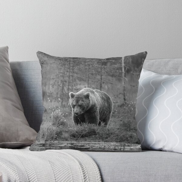 Item preview, Should I go or not. Brown bear bw designed and sold by Jouko Lehto Photography.