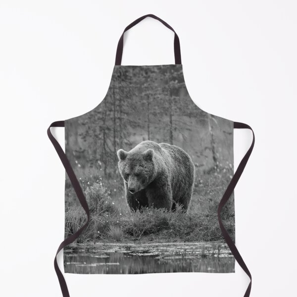 Item preview, Should I go or not. Brown bear bw designed and sold by Jouko Lehto Photography.