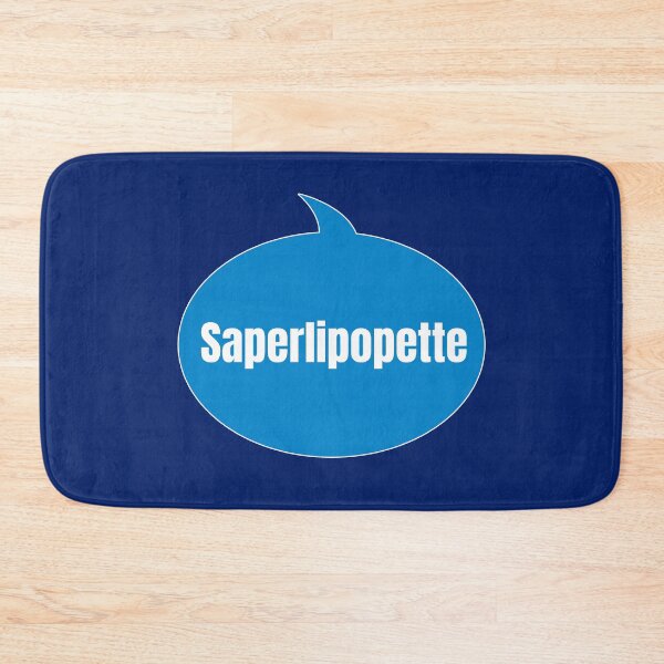 Item preview, Saperlipopette in a blue comic bubble designed and sold by PausePapote.