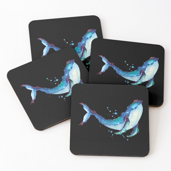 Item preview, whales watercolor designed and sold by Darisset.