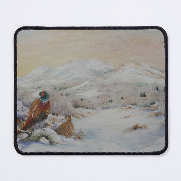 Item preview, Pheasants in snow on the Malverns designed and sold by Christopher Hughes.