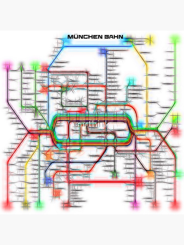 München U-Bahn S-Bahn by mrthink