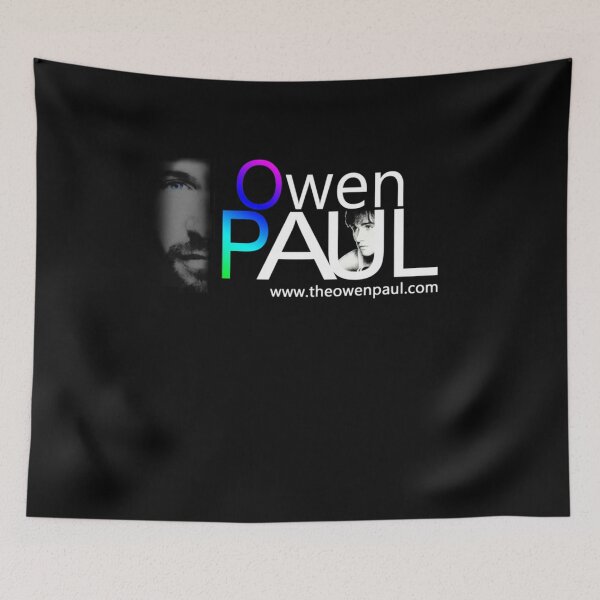 Aperçu de l'œuvre Owen Paul Coloured Logo Classique créée et vendue par JulieWamboldt.
