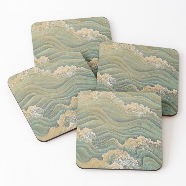 Item preview, Wave Paintbrush Pattern designed and sold by noiramcreates.