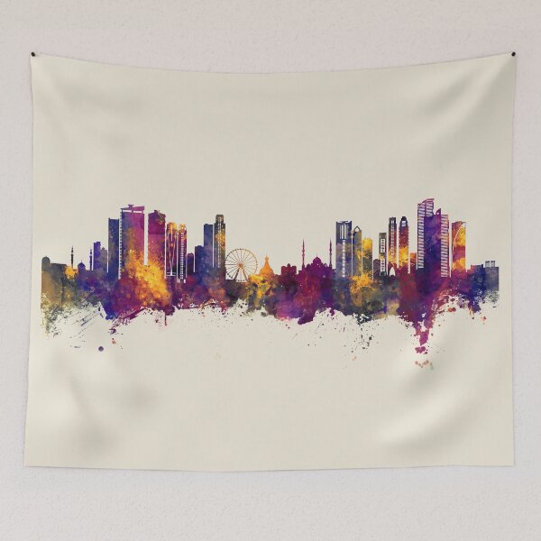 Item preview, Sharjah Skyline designed and sold by ArtPrints.