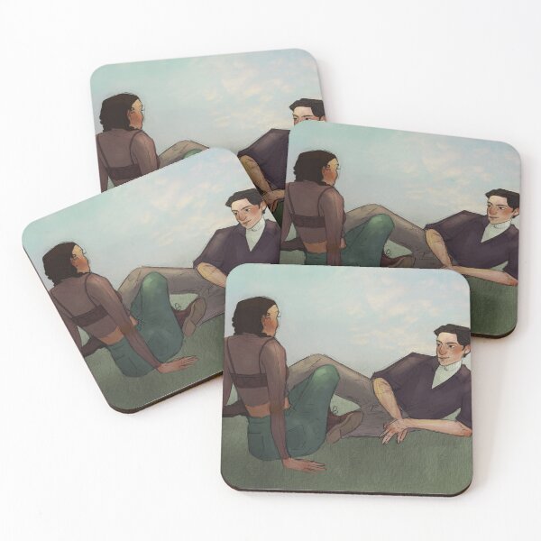 Item preview, modern kaz and inej designed and sold by summergrace-art.